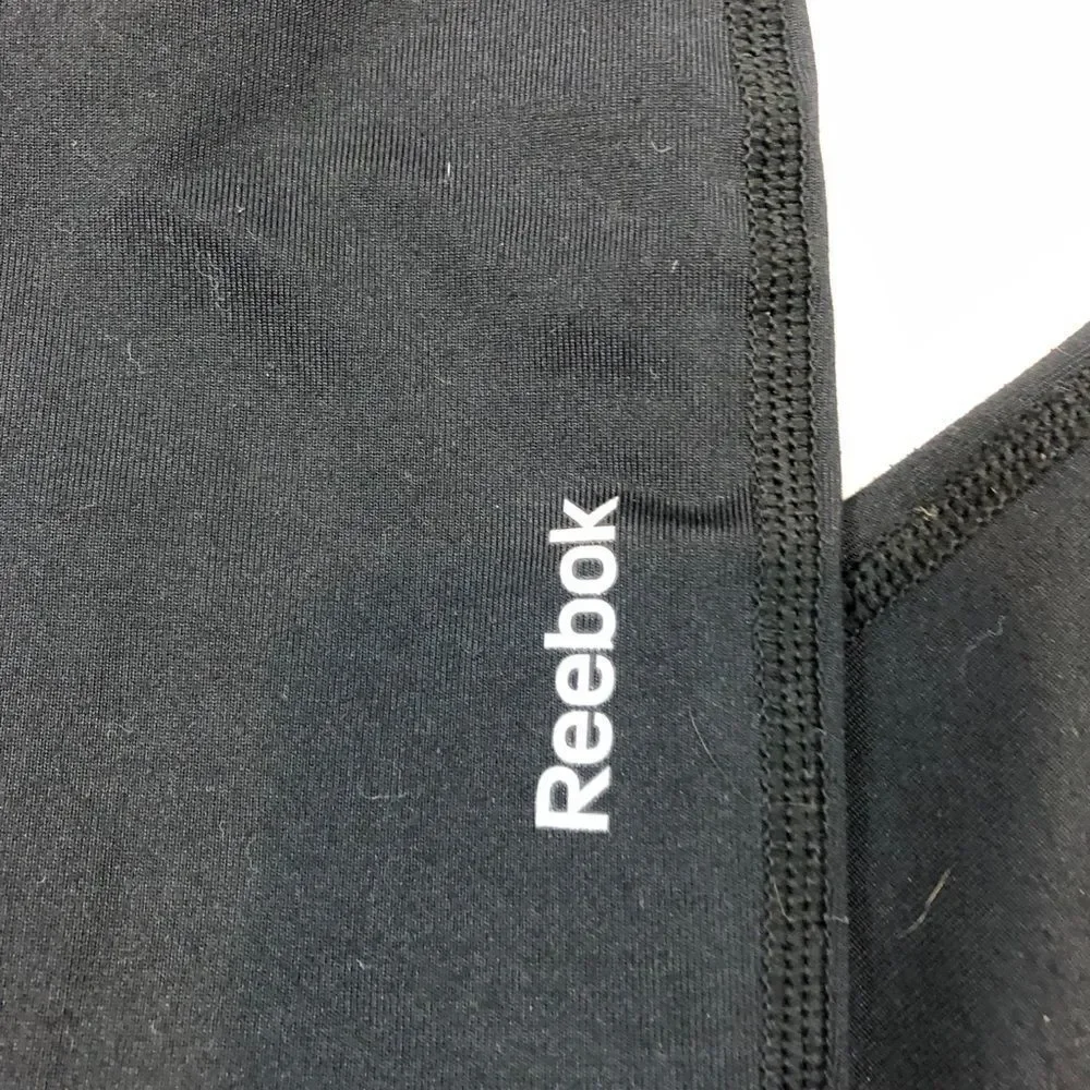 Boy Reebok Black Play Warm/Dry‎ Top and Pants Small
